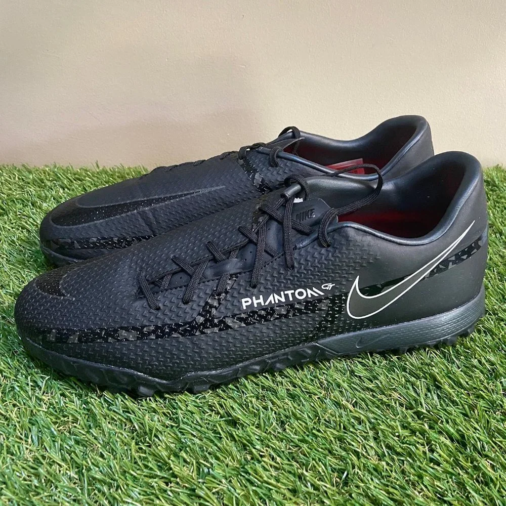 Nike Phantom GT2 Academy TF Turf Shadow Pack Soccer Shoes Mens 10.5 DC0803-001